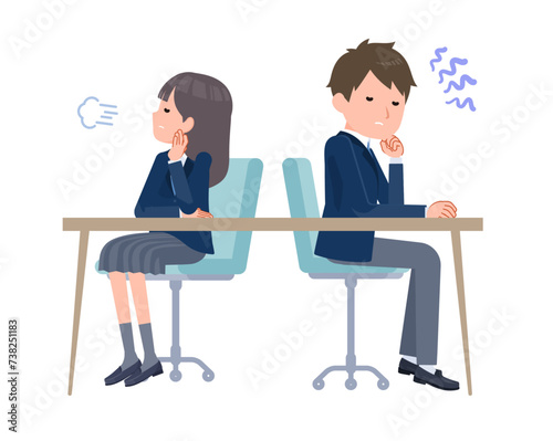 喧嘩中のシニア夫婦