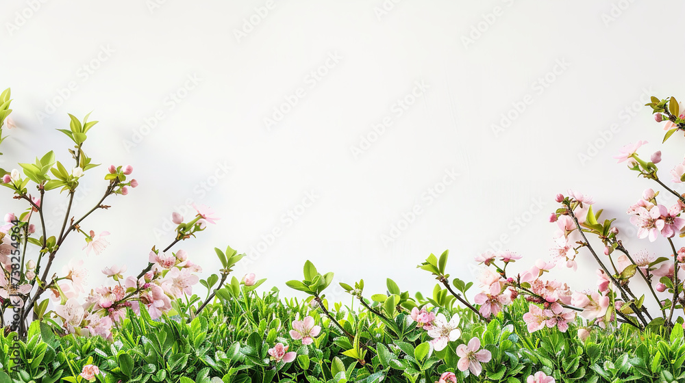 spring grass and flowers spring grass and flowers