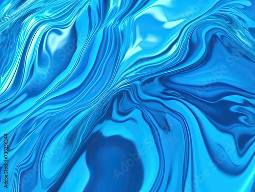 Close Up View of Blue Surface
