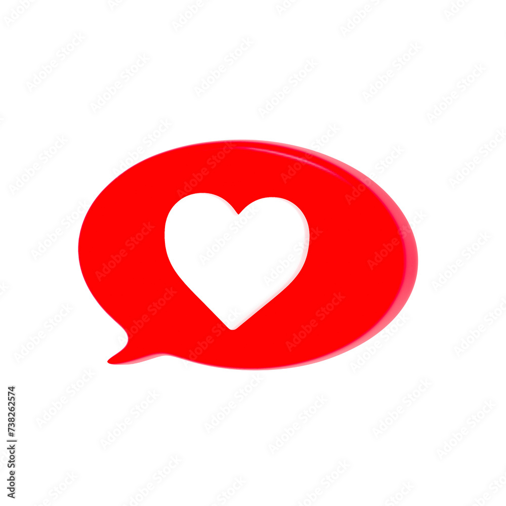 3D Heart Message