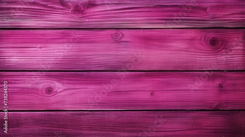 Colorful rich fuschia background and texture of wooden boards