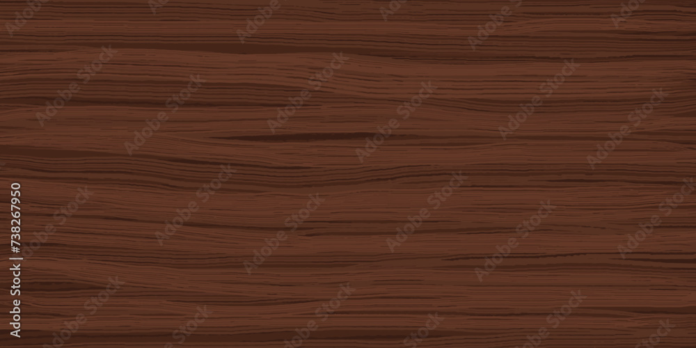 Uniform walnut wooden texture with horizontal veins. Vector wood background. Lining boards wall. Dried planks Uniform walnut wooden texture with horizontal veins. Vector wood background. Lining boards wall. Dried planks
