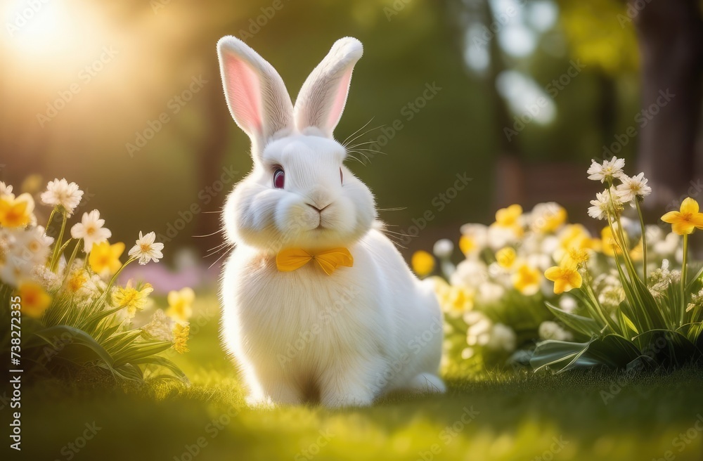 white rabbit in the grass white rabbit in the grass
