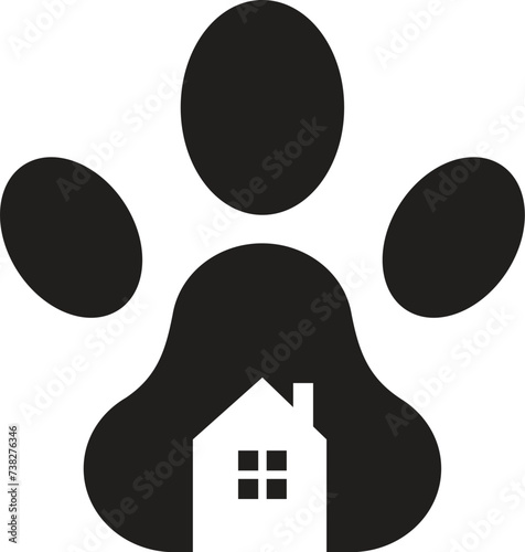 pet house logo