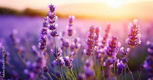 The Enchanting Bloom of Lavender Flowers, Casting a Fragrant Spell for Harvest and Perfume Ingredients