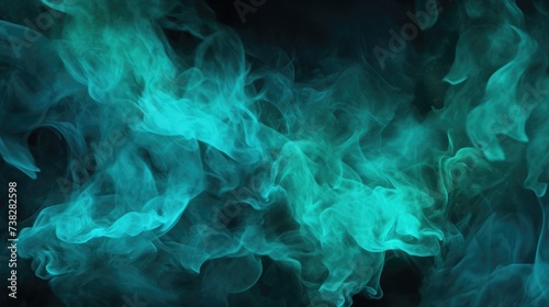 Teal fire background