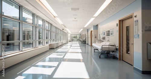 The Spacious and Illuminated Corridors of Modern Healthcare Facilities
