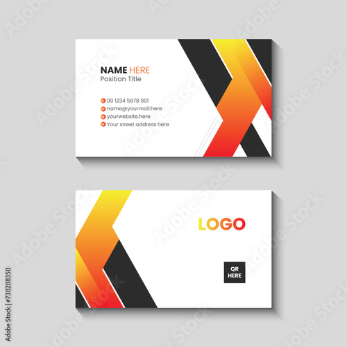 corporate business card template (ID: 738288350)