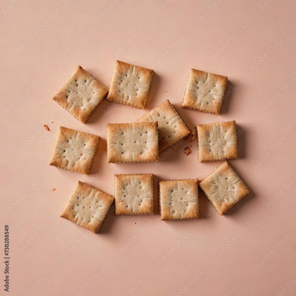 One of the traditional food crackers
