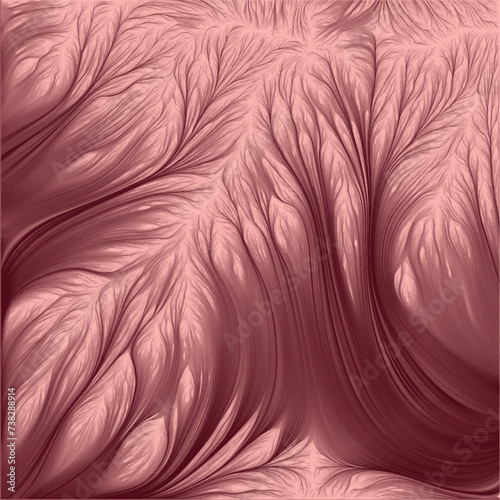 Digital generated image of abstract dark Red retina pattern.