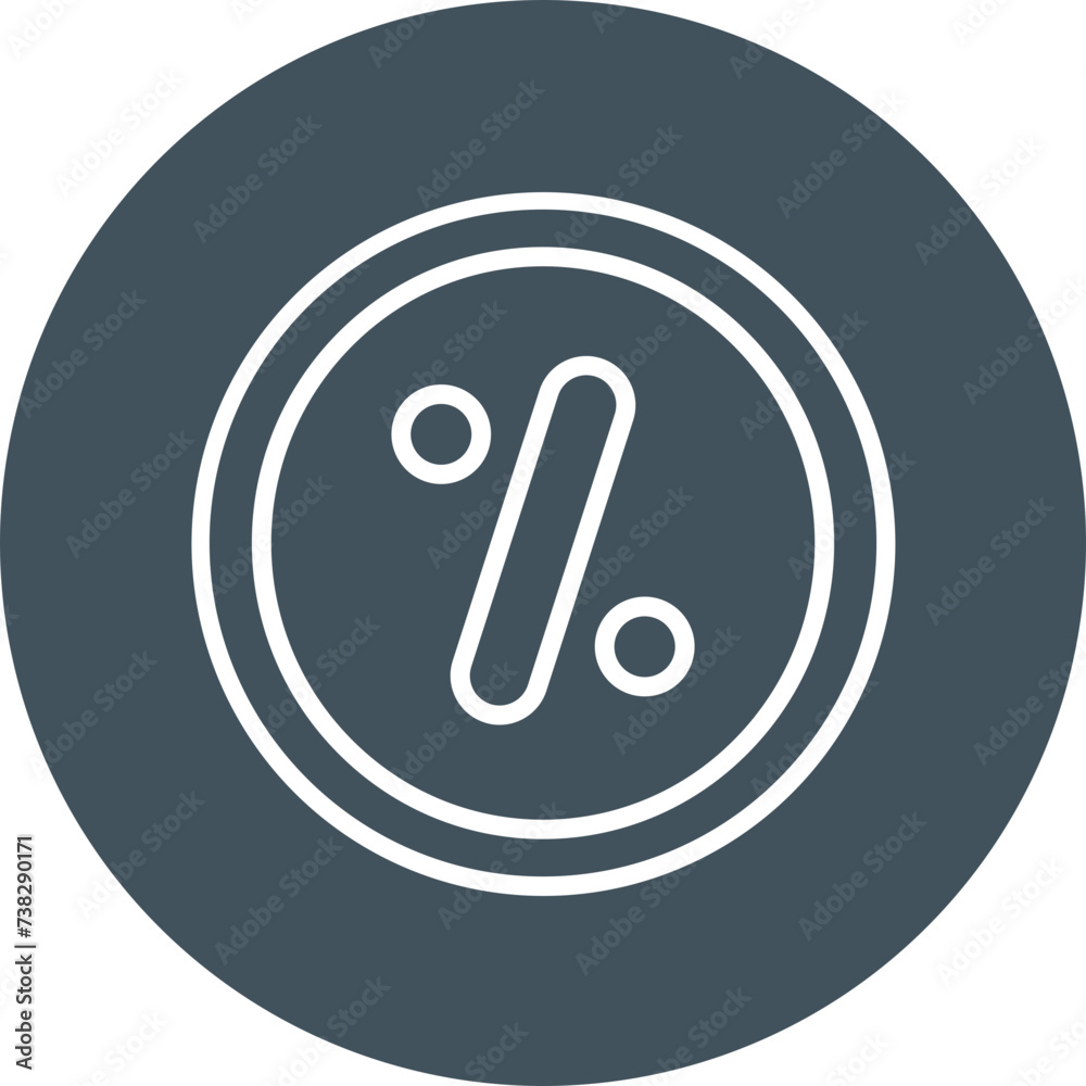 CTR Line Circle Icon CTR Line Circle Icon