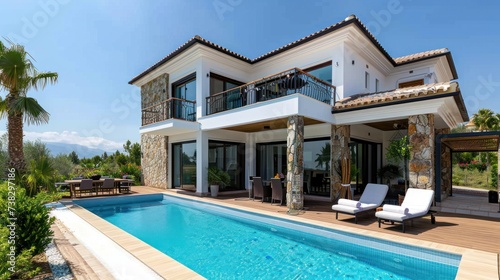 Beautiful modern villa in Mediterranean style