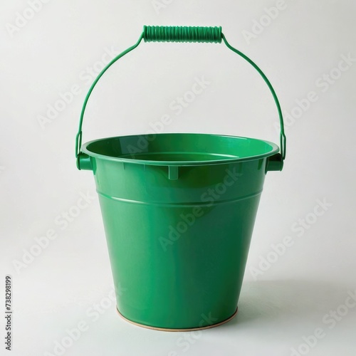 bucket on a white background
