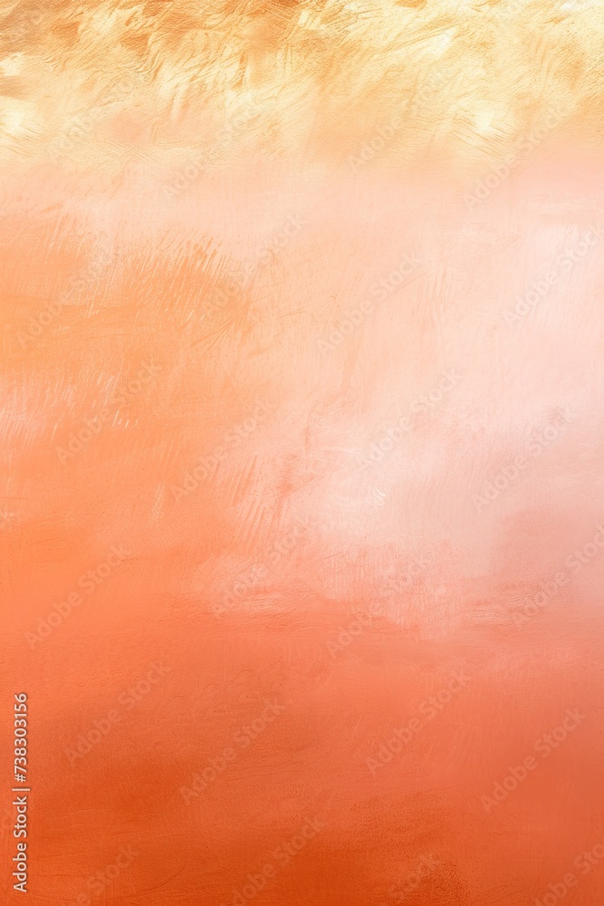 Fototapeta premium Abstract wallpaper of a pink and orange and peach fuzz pantone gradient. Mesmerizing masterpiece capturing the vibrant hues of a peach and orange sunset, evoking feelings of warmth and creativity