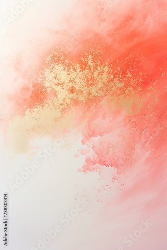 Abstract wallpaper of a pink and orange and peach fuzz pantone gradient. Mesmerizing masterpiece capturing the vibrant hues of a peach and orange sunset, evoking feelings of warmth and creativity