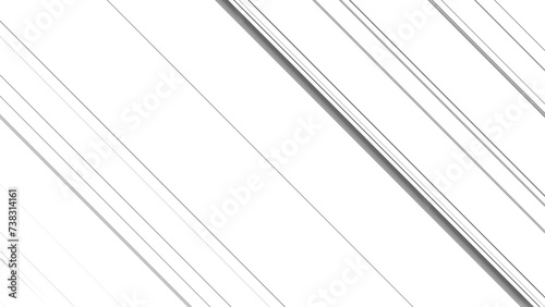 Black and white striped abstract background overlay. Motion effect. PNG graphic illustration with transparent background.