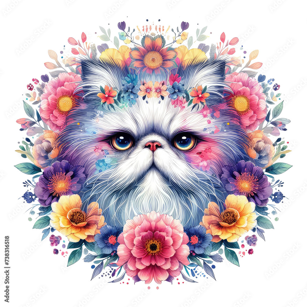 Obraz premium wild illustration vector art generative ai