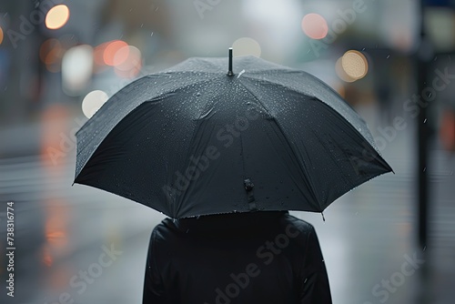 umbrella and rain