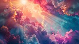 uplifting 8K image radiating hope, with vibrant colors and uplifting compositions symbolizing optimism and the promise of brighter days ahead.