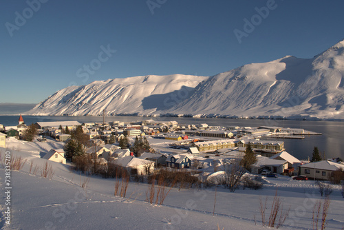 winter in the mountains