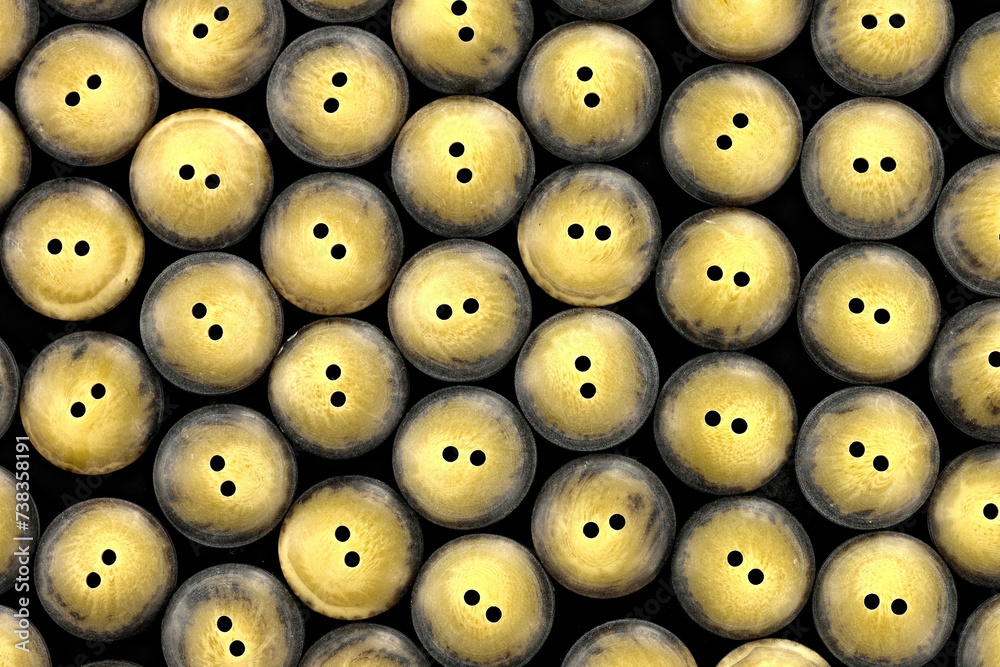 Button Collection: Bunch of Identical Buttons in 4K Ultra HD Button Collection: Bunch of Identical Buttons in 4K Ultra HD