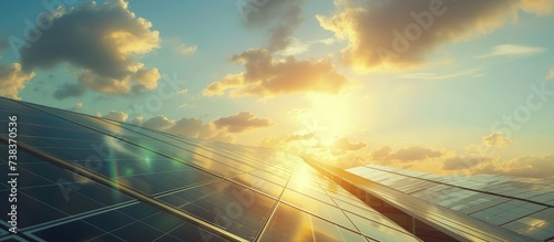 Solar panels are a sun-powered substitute for traditional power stations.