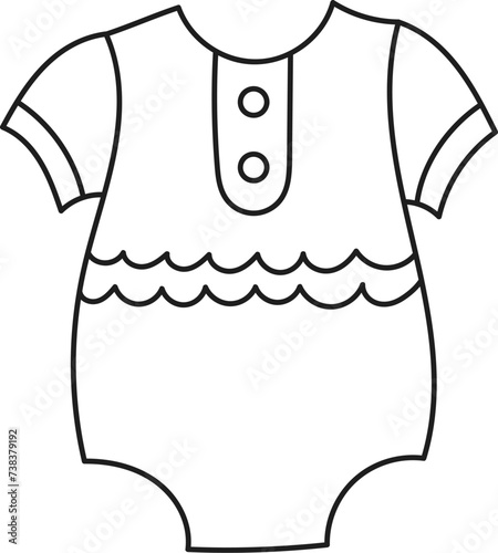 Baby Bodysuit Doodle