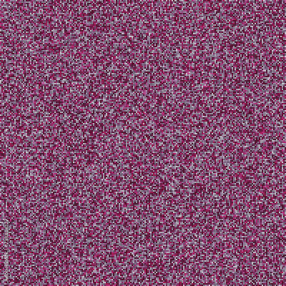 Fototapeta premium Seamless geometric pattern. Circles in multiple colors. Deep purple, soft pink, muted lavender, dark maroon. Comely vector illustration.