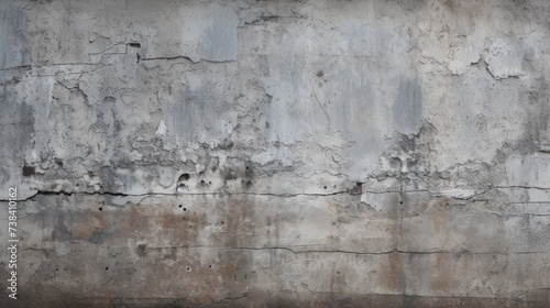 Concrete wall surface texture, rough surface cracks. old building background wallpaper 