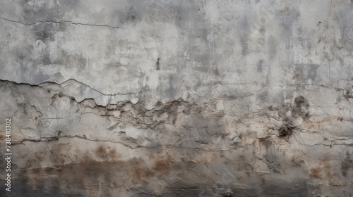 Concrete wall surface texture, rough surface cracks. old building background wallpaper	
