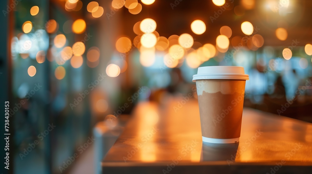 Background blurred couter coffee bar Resturant cafe cafe blurred background with bokeh : Generative AI Background blurred couter coffee bar Resturant cafe cafe blurred background with bokeh : Generative AI
