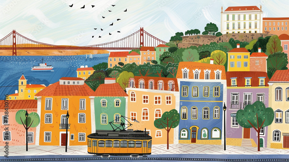 A Lisbon illustration