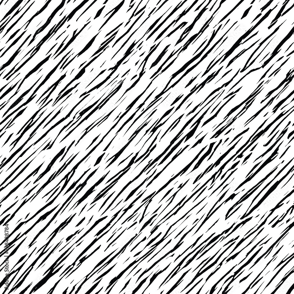 Seamless pattern. Dark diagonal structure, grunge style.