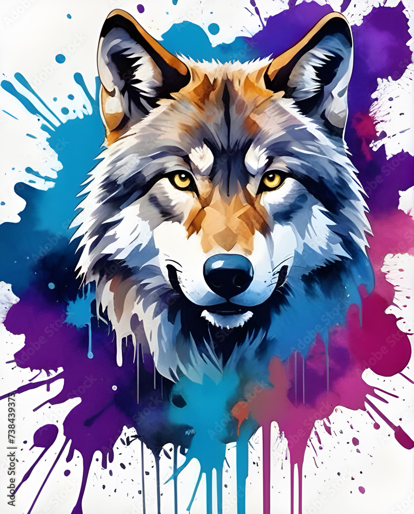 Featuring a mesmerizing dog ink design! Featuring a mesmerizing dog ink design!