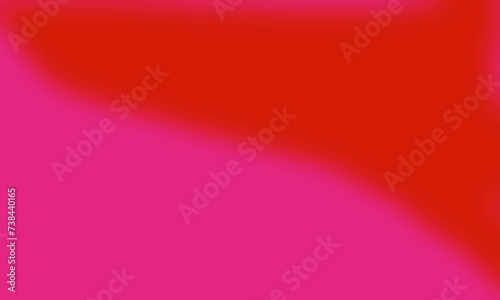 Red pink gradient background, smooth flowing curves