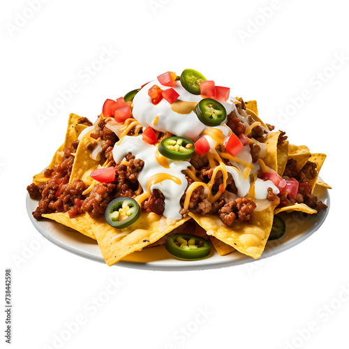 Clean Taco Salad Cutout, Ensuring a Polished Appearance in Culinary Graphics