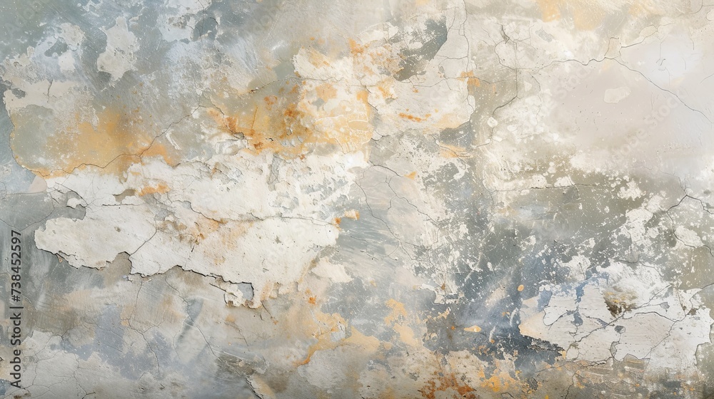Obraz premium Old crack vintage rustic damaged aged wall wallpaper background