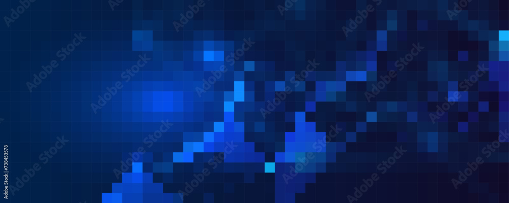 Abstract pattern. Pixels background. Monochrome colours. Digital noise mosaic.