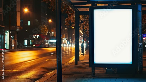 outdoor blank billboard, for writing, logo, mockup