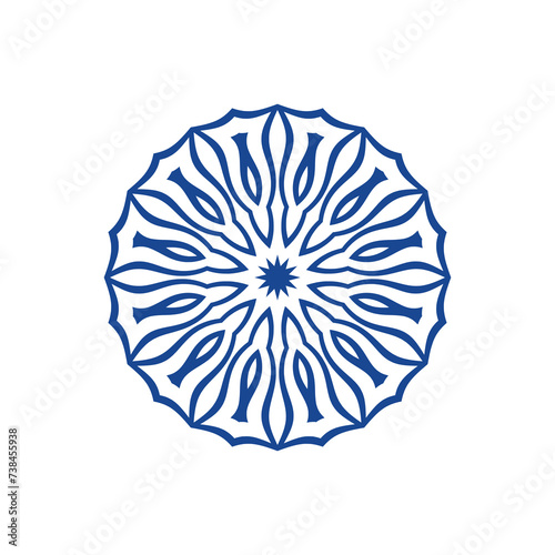 Abstract Motif Pattern Ornament design vector. Islamic pattern. Mandala design.