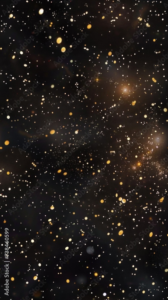 Seamless pattern of galaxy. Vertical background 
