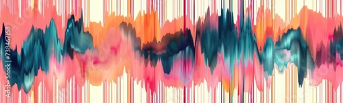 Seamless pattern of colorful abstract background. Banner 