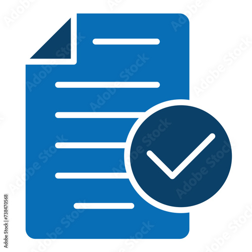 Contract icon