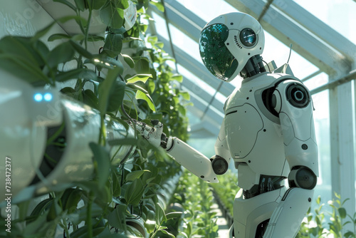 robotic hydroponic garden