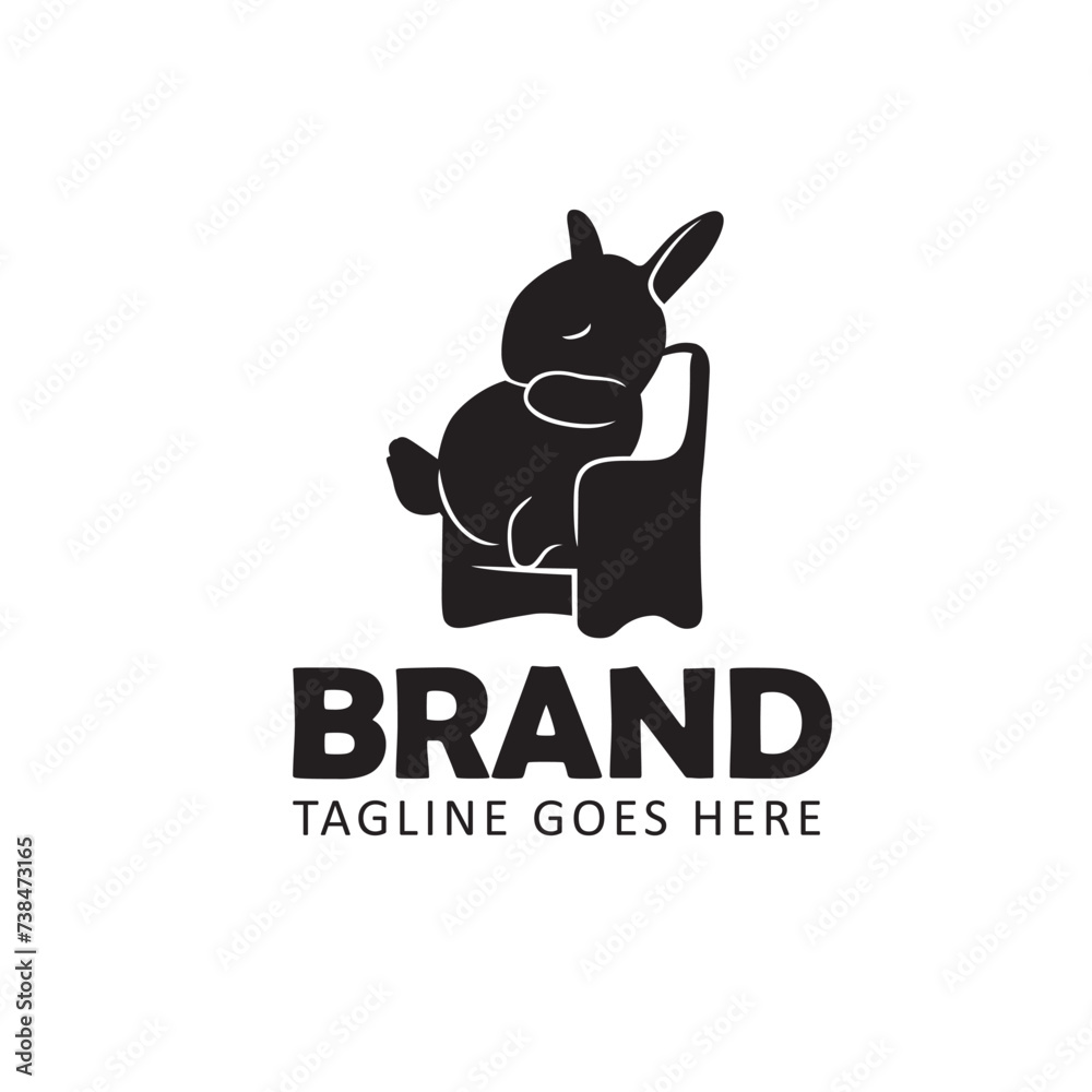 Rabbit logo design. Rabbit vector logo template. Rabbit vector logo template Rabbit logo design. Rabbit vector logo template. Rabbit vector logo template