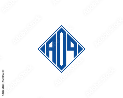 Free Download AOQ logo design vector template - GFXLoad