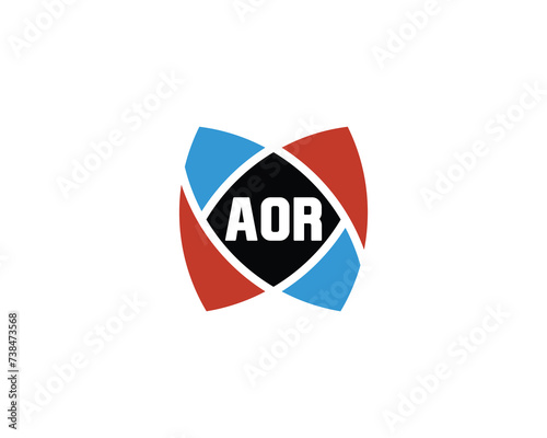 Free Download AOR logo design vector template - GFXLoad