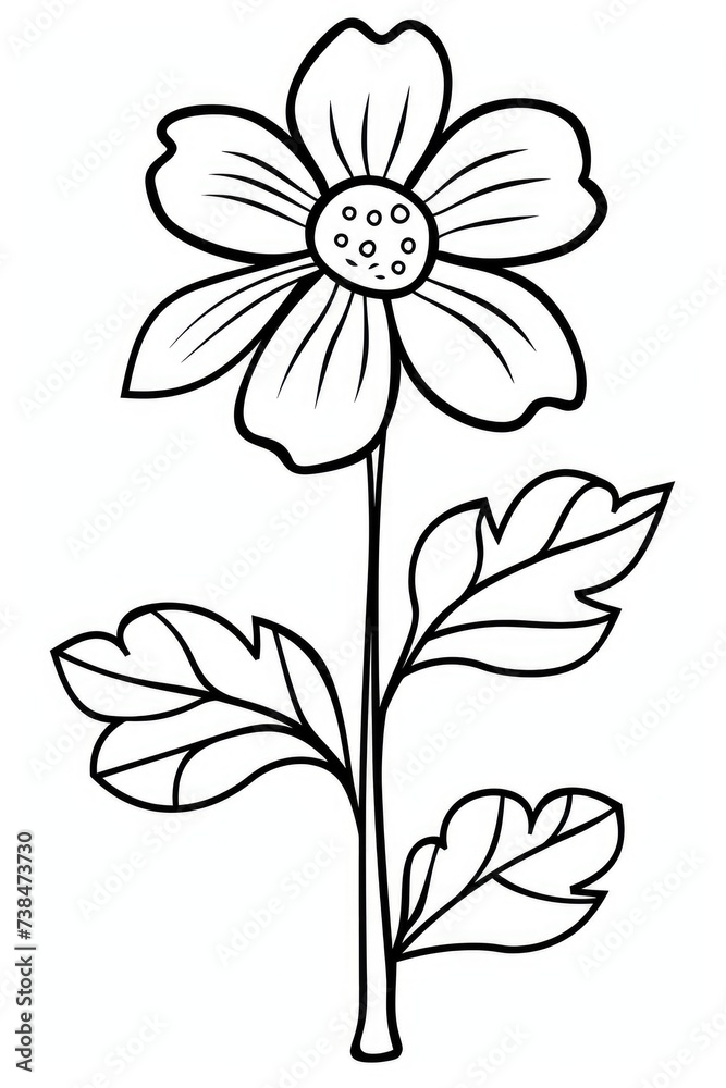 FREE Flower Coloring Pages for Kids and Adults