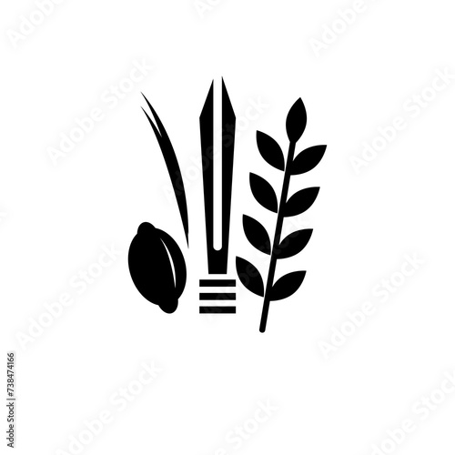  Four Species icon. flat simple vector illustration on white background..eps