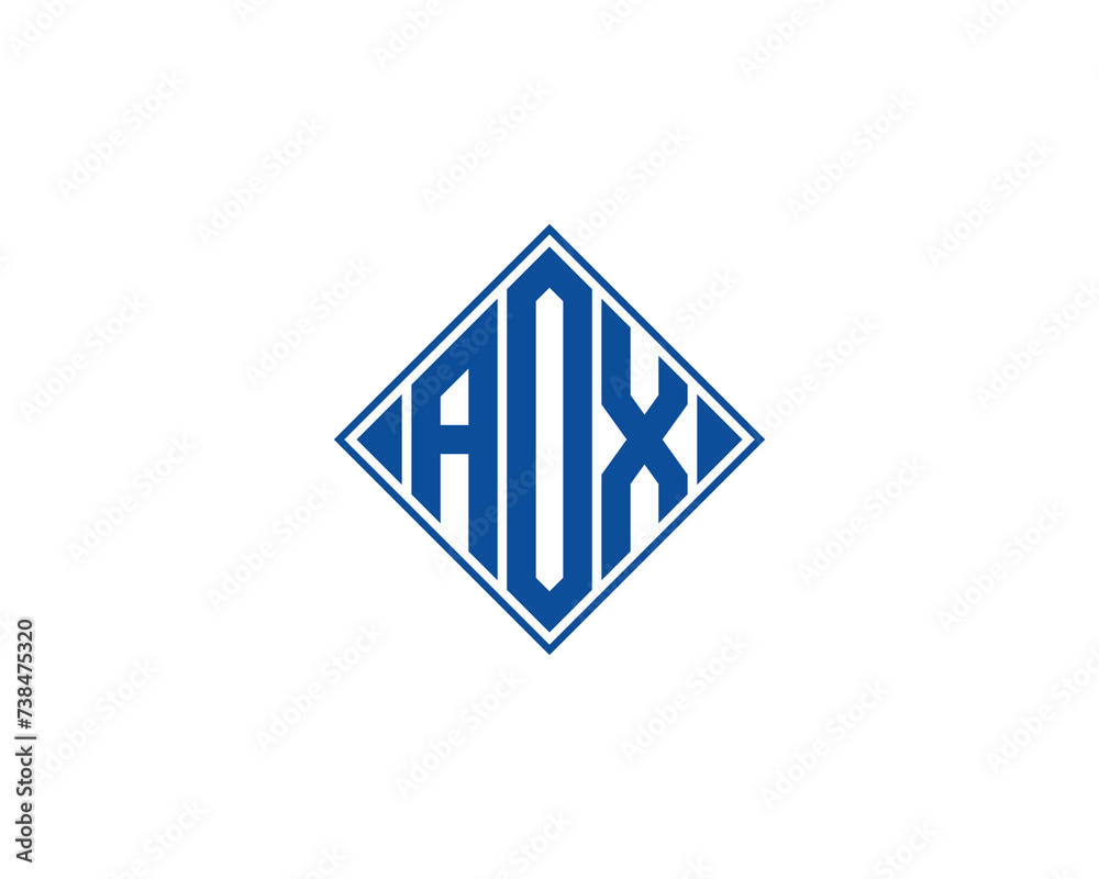 AOX logo design vector template AOX logo design vector template